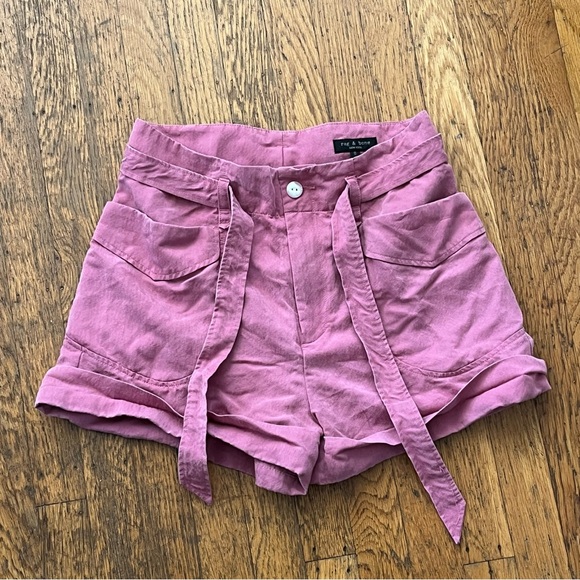 rag & bone Pants - Rag & Bone Pink Shorts